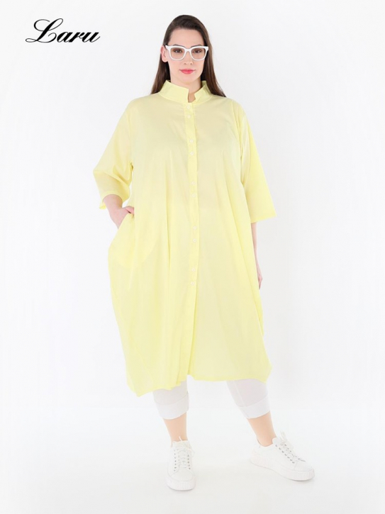 Longbluse Summer uni AKH 7117 Someri lemogelb [OneSize | lemongelb]