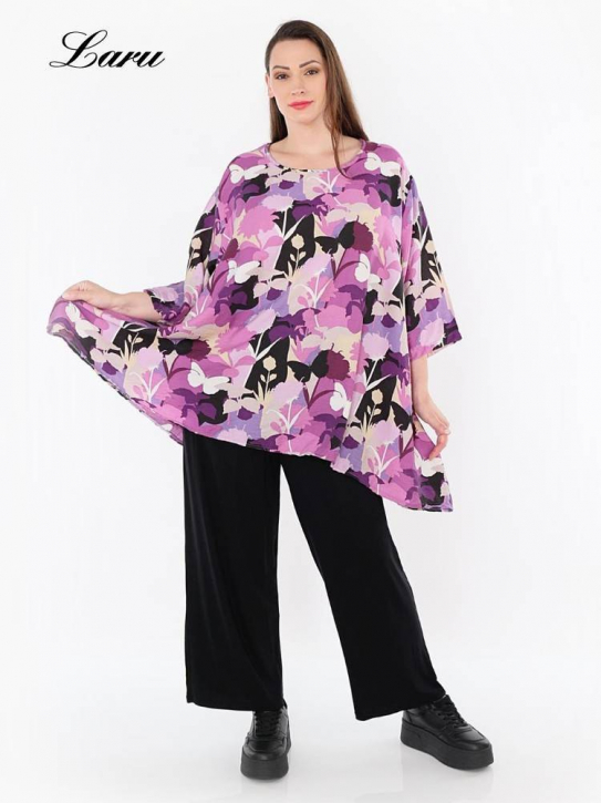 Shirt AKH lila gemustert 593 Butterfly [OneSize | Lila]