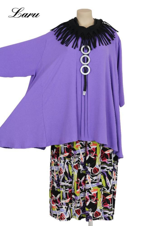 Big Shirt AKH Summer Crash 7069 Melinda lila [OneSize | Lila]