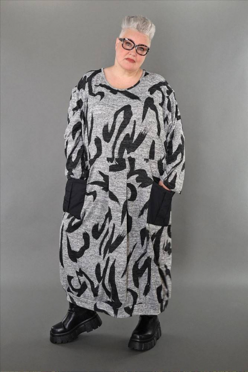 Kleid Ballon Feinwebstrick AKH 7127 Irina