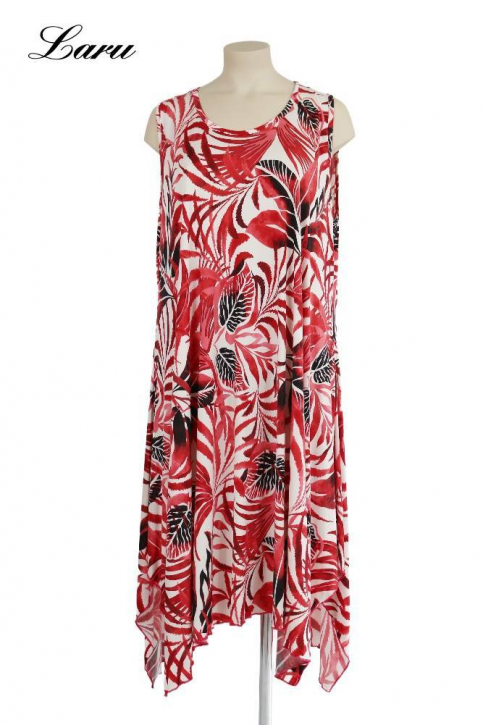 Trägerkleid Slinky ausgestellt Blatt rot 5927 [OneSize | Rot]