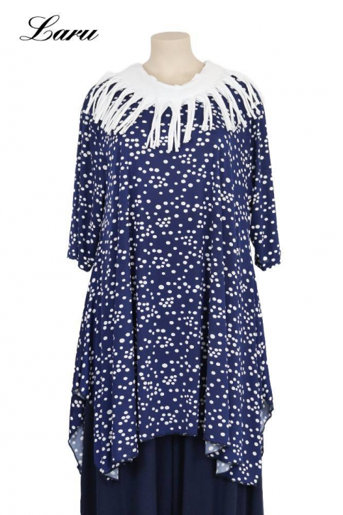 Shirt Slinky ALine ausgestellt 5936 blau Punkte [OneSize | Blau]