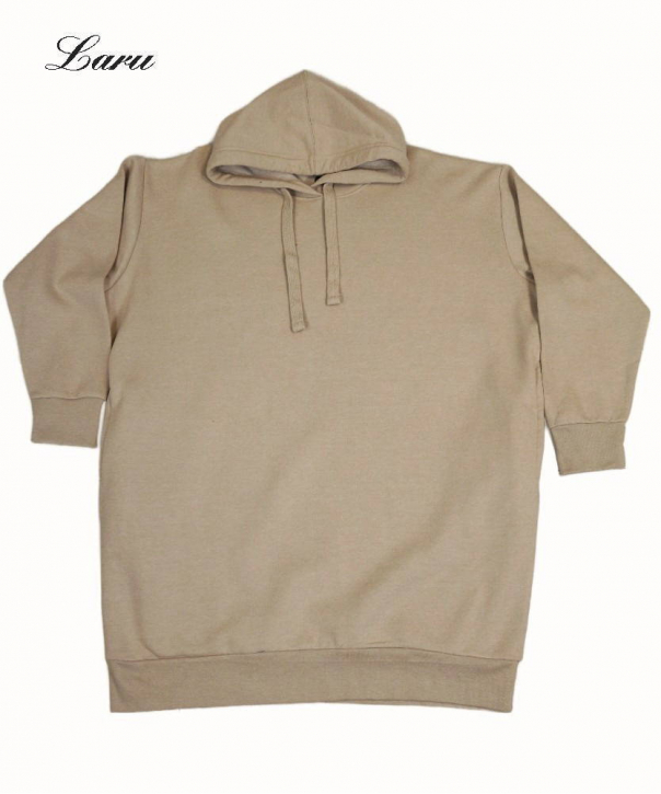 Kuschel Shirt Hoody long [OneSize | Beige]
