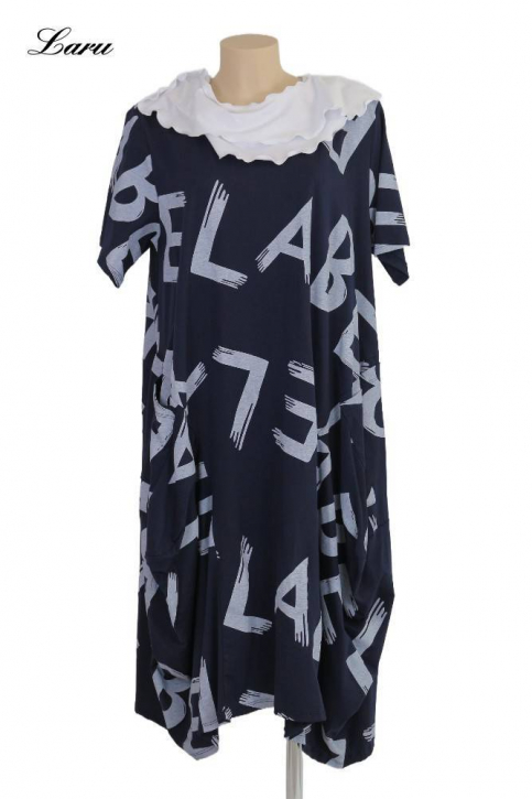 Kleid Ballon Buchstabe BeLab [EG | dunkelblau]