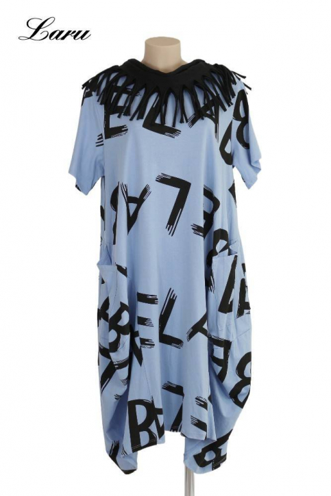 Kleid Ballon Buchstabe BeLab [EG | Hellblau]