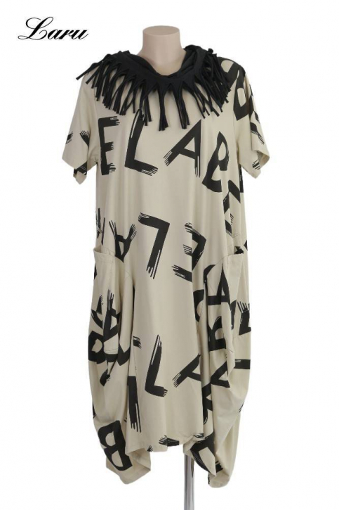 Kleid Ballon Buchstabe BeLab [EG | sand]