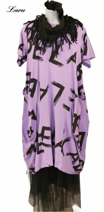 Kleid Ballon Buchstabe BeLab [EG | Lila]