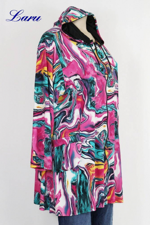 Jacke Slinky Muster pink 1077