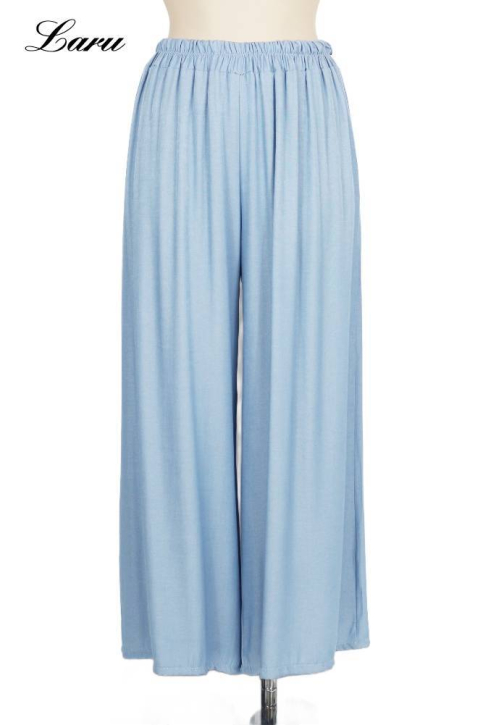 Tuchige Sommerhose in Jeansoptik hell 24359 [OneSize | jeans hell]