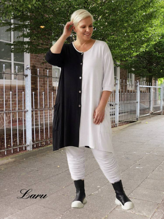 Jacke Patchwork AKH Black and White 6957