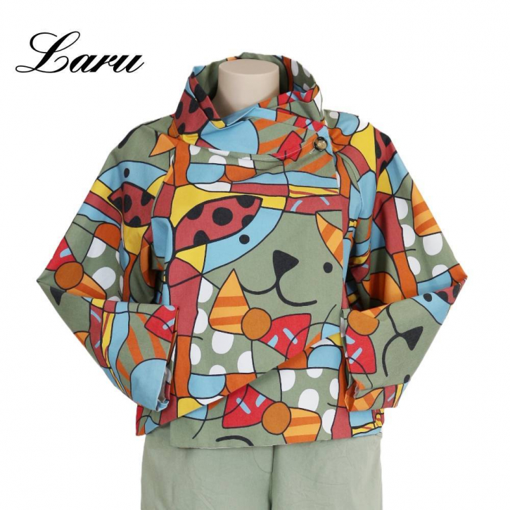 Jacke kurz 7690P bear khaki [OneSize | khaki bunt]