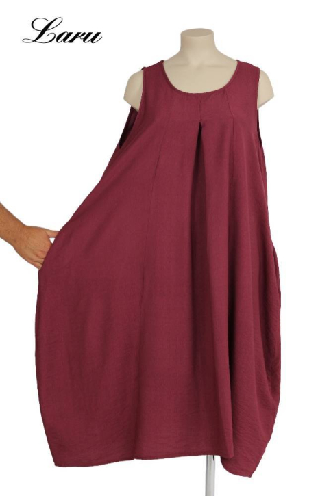 Kleid Summer crash 1313 uni [OneSize | bordeaux]