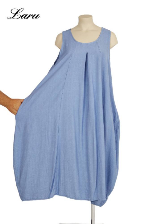 Kleid Summer crash 1313 uni [OneSize | jeansblau]