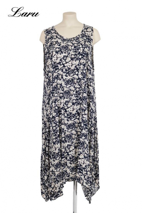 Trägerkleid Flower fein 5927 [OneSize | dunkelblau]