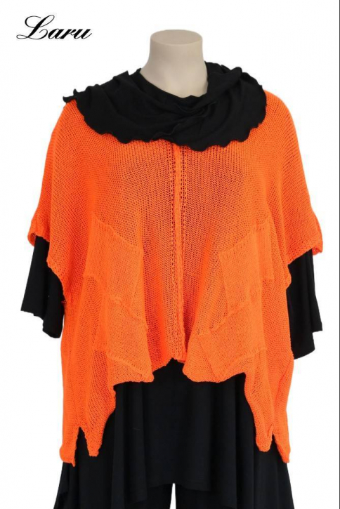 Strickpullover Bändchengarn 13543 [OneSize | Orange]