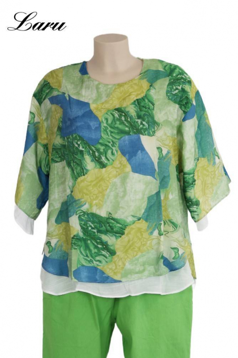 Shirt bunt grün WF70 [XXL | Grün]