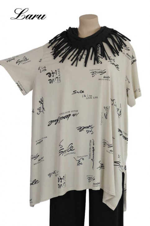 Big Shirt Smile Schrift 2026 [OneSize | Beige]