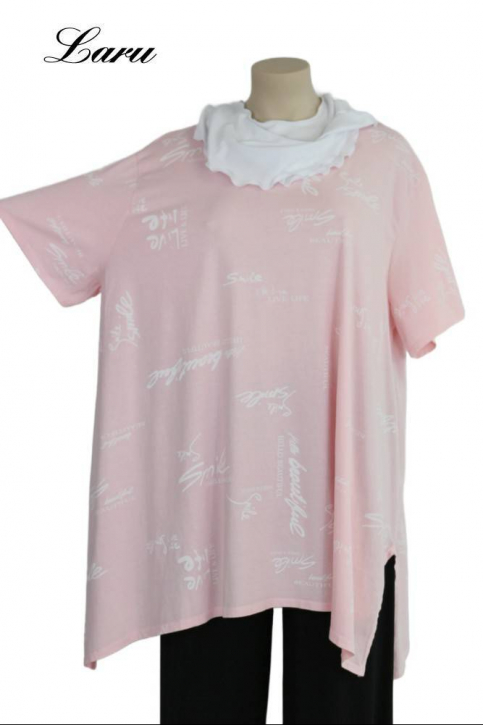 Big Shirt Smile Schrift 2026 [OneSize | rose]