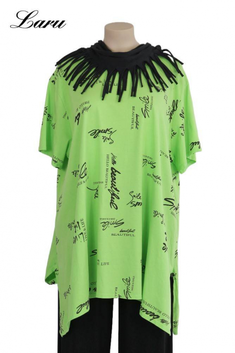 Big Shirt Smile Schrift 2026 [OneSize | Grün]