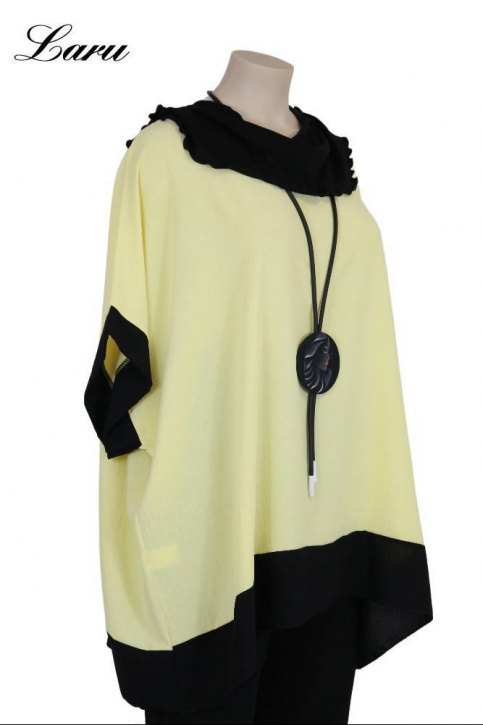 Shirt Sommer Viskose Crash 24389 Patch [OneSize | Lemon]