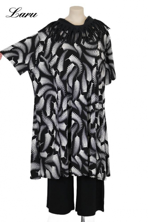 Longshirt Kurzkleid Oversize Farn 6424 Longshirt Kurzkleid Oversize Farn 6424