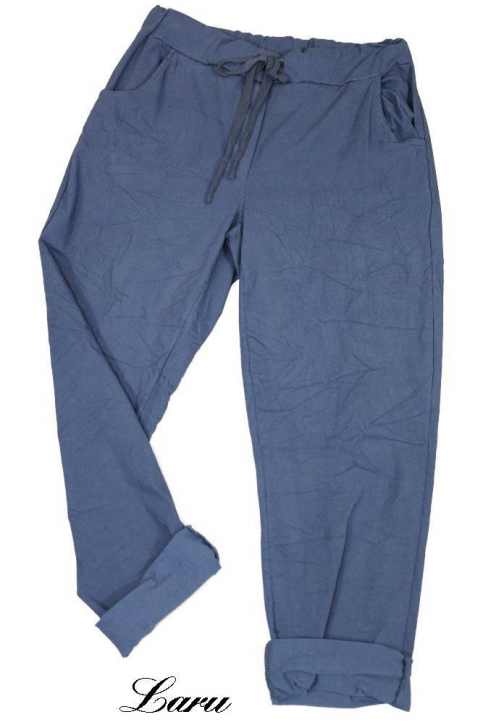 Hose Jogpant Crash Stretch Color [1 | jeansblau]