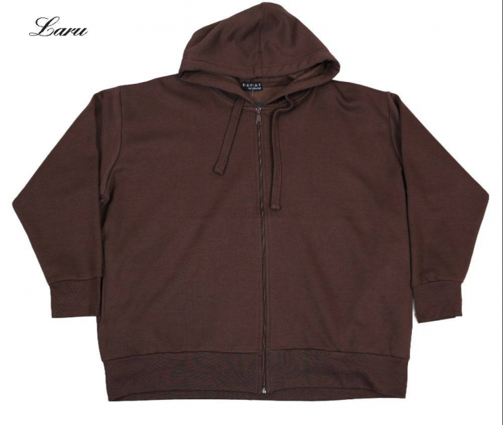 Kuschel Jacke Kapuze [OneSize | dunkelbraun]