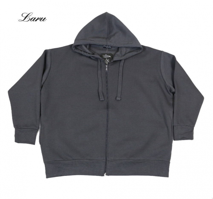 Kuschel Jacke Kapuze [OneSize | dunkelgrau]