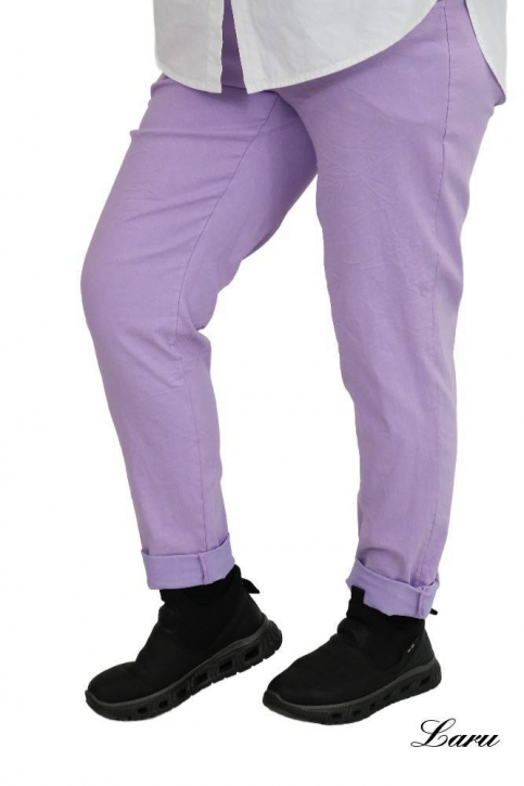 Hose Jogpant Crash Stretch Color 5737 [1 | Flieder]