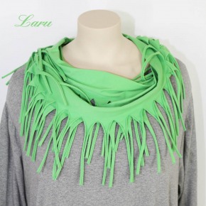 Fransenschal, Loop Baumwolle 5079