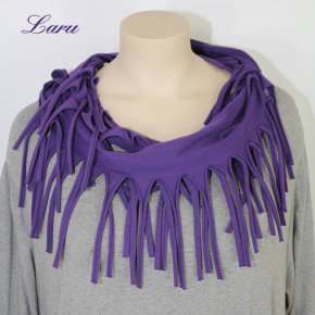 Fransenschal, Loop Baumwolle 5079