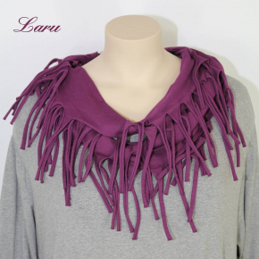Fransenschal, Loop Baumwolle 5079