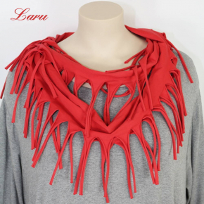 Fransenschal, Loop Baumwolle 5079