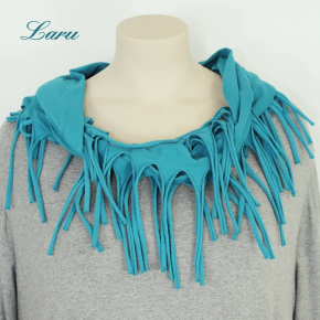 Fransenschal, Loop Baumwolle 5079