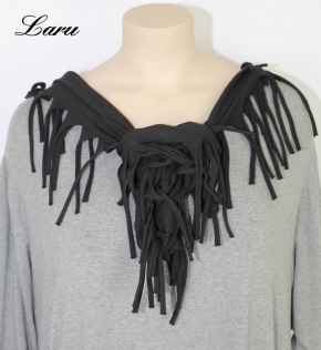 Fransenschal, Loop Baumwolle 5079