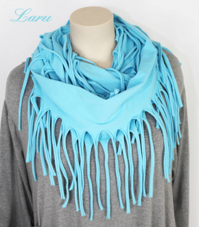 Fransenschal, Loop Baumwolle 5079