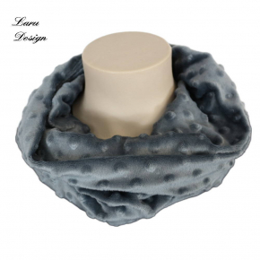 Schalkragen Flocke Minky grau Flo ScK [OneSize | Grau]