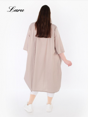 Longbluse Summer uni AKH 7117 Someri schlamm [OneSize | schlamm]