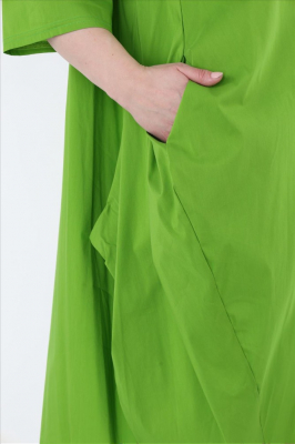 Longbluse Summer uni AKH 7117 Someri grün [OneSize | Grün]