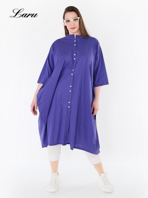 Longbluse Summer uni AKH 7117 Someri lila [OneSize | Lila]