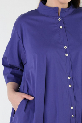 Longbluse Summer uni AKH 7117 Someri lila [OneSize | Lila]