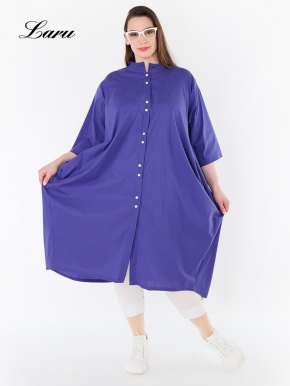 Longbluse Summer uni AKH 7117 Someri lila [OneSize | Lila]