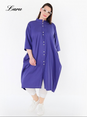 Longbluse Summer uni AKH 7117 Someri lila [OneSize | Lila]