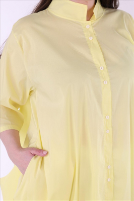 Longbluse Summer uni AKH 7117 Someri lemogelb [OneSize | lemongelb]
