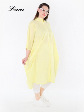 Longbluse Summer uni AKH 7117 Someri lemogelb [OneSize | lemongelb]