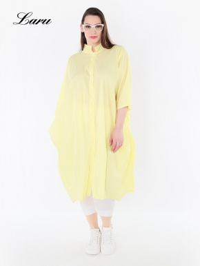 Longbluse Summer uni AKH 7117 Someri lemogelb [OneSize | lemongelb]
