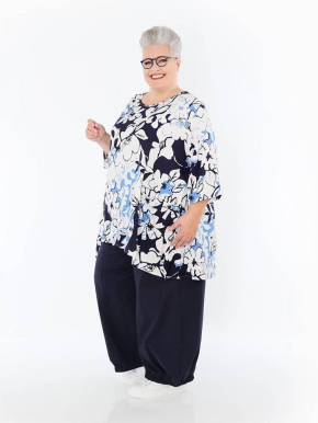 Shirt Big Sommer blau AKH 593 Isalie [OneSize | blau/weiß]