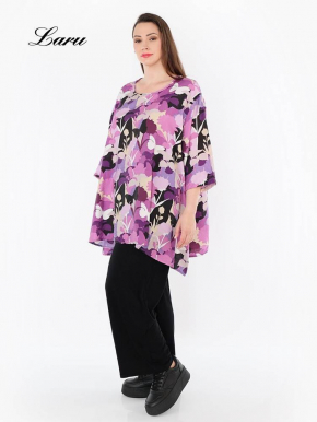 Shirt AKH lila gemustert 593 Butterfly [OneSize | Lila]