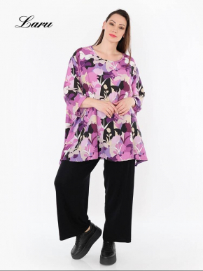 Shirt AKH lila gemustert 593 Butterfly [OneSize | Lila]