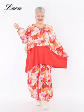 Shirt Überwurf AKH orange gemustert 7011 Butterfly [OneSize | Orange]